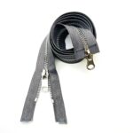 Молния металл Серый графит 90см