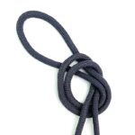 Круглый шнур - Серый графит