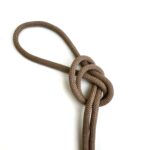 Круглый шнур - Темно-бежевый