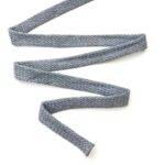 Плоский шнур - Темно серый