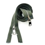 Молния металл 90см - Хаки