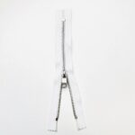 Молния металл 20см - Белый