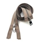 Молния металл 120см - Песочный