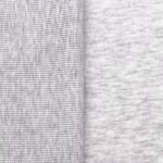 Кашкорсе к микро велюр - Светло-серый меланж