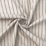 Лен (темные полоски на беж)