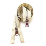 Молния металл 90см - Бежевый