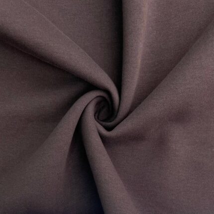 Футер трехнитка с начесом «Американский» - Горький шоколад