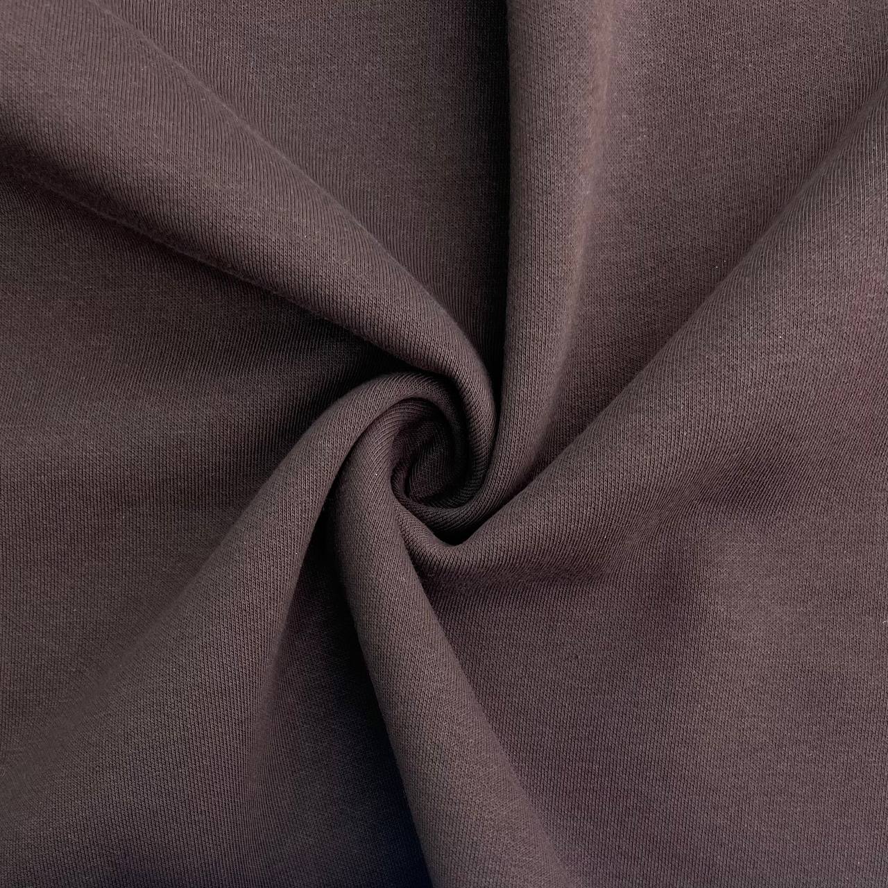 photo_2025-11-14_12-00-02 Футер трехнитка с начесом «Американский» - Горький шоколад — изображение 1