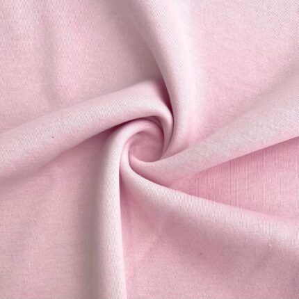 Футер трехнитка с начесом «Американский» - Светло-розовый