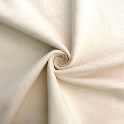 Футер трех микроначес велюр премиум - Крем